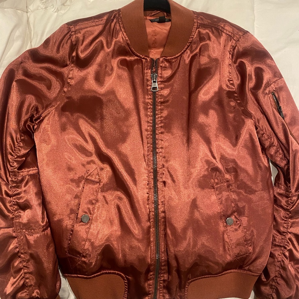 TOP SHOP Women’s Bomber Jacket - Size 6
